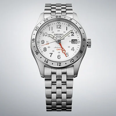 Seiko 5 Sports Automatic 40mm Classic Style GMT SSK059K1