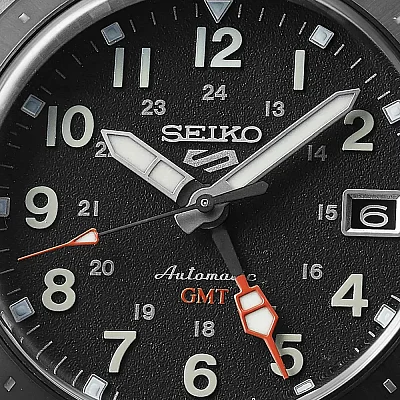 Seiko 5 Sports Automatic 40mm Classic Style GMT SSK025K1