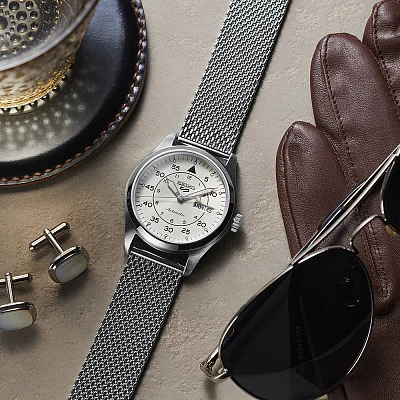 Seiko 5 Sports Automatic 40mm Field Suits Style Mesh SRPH21K1