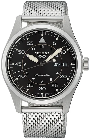 Seiko 5 Sports Automatic 40mm Field Suits Style Mesh SRPH23K1