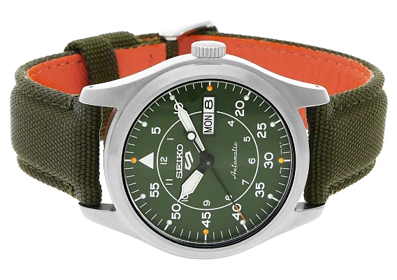 Seiko 5 Sports Automatic 39mm Pilot Style Green SRPH29K1
