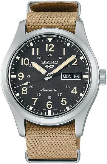 Seiko 5 Sports Automatic 40mm Pilot Style NATO SRPG35K1