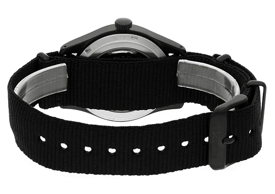 Seiko 5 Sports Automatic 40mm Pilot Style NATO Black Edition SRPJ11K1
