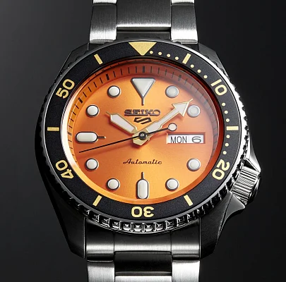Seiko 5 Sports Automatic 42mm Orange SRPD59K1