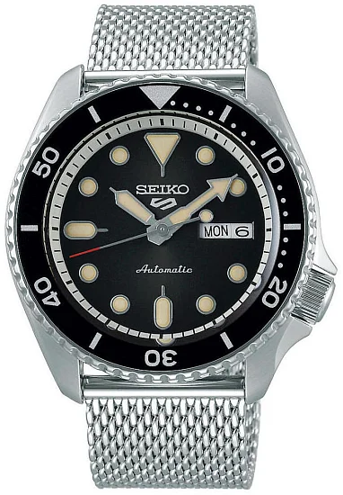 Seiko 5 Sports Automatic 42mm Suits Style Mesh SRPD73K1