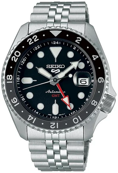 Seiko 5 Sports Automatic GMT 42mm Black Grape SKX Style SSK001K1