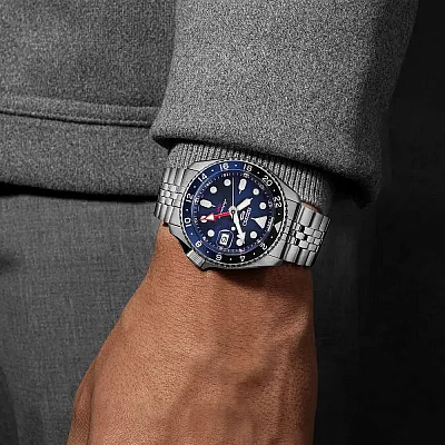 Seiko 5 Sports Automatic GMT 42mm Blueberry SKX Style SSK003K1