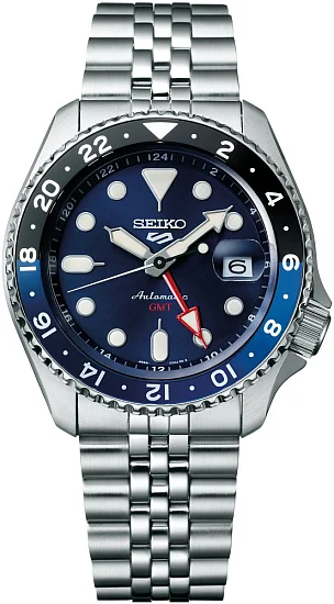 Seiko 5 Sports Automatic GMT 42mm Blueberry SKX Style SSK003K1