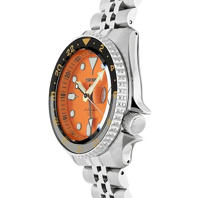 Seiko 5 Sports Automatic GMT 42mm Mikan Orange SKX Style SSK005K1