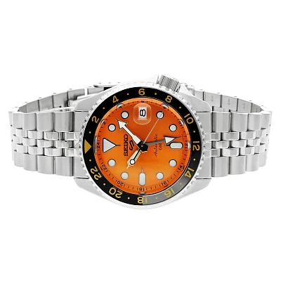 Seiko 5 Sports Automatic GMT 42mm Mikan Orange SKX Style SSK005K1