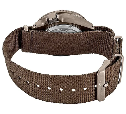 Seiko 5 Sports Automatic 42mm Sense Style Grey PVD NATO SRPD85K1