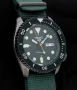  Zdjęcie 7 Seiko 5 Sports Automatic 42mm Sense Style Grey PVD NATO Avocado SRPD77K1