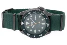  Zdjęcie 5 Seiko 5 Sports Automatic 42mm Sense Style Grey PVD NATO Avocado SRPD77K1