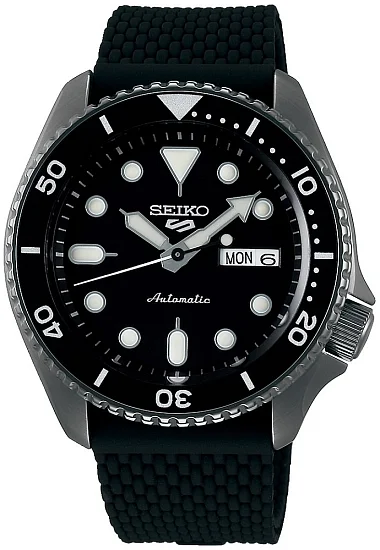 Seiko 5 Sports Automatic 42mm Suits Style Grey PVD SRPD65K2