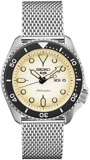 Seiko 5 Sports Automatic 42mm Suits Style Mesh SRPD67K1