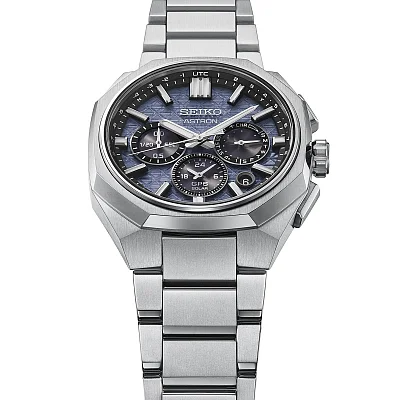 Seiko Astron GPS Solar GMT Blue Titanium HAB001J1