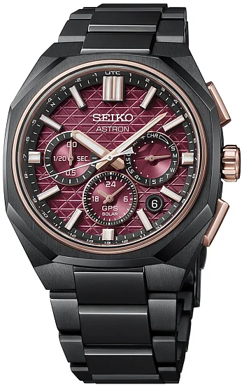 Seiko Astron GPS Solar GMT Seiko Red Titanium Limited Edition HAB010J1