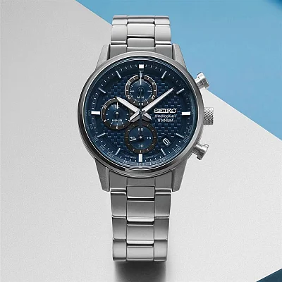 Seiko Chronograph Titanium SSB387P1