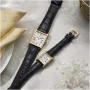  Zdjęcie 2 Seiko Classic Gent Rectangular Sapphire Yellow Gold PVD SWR104P1