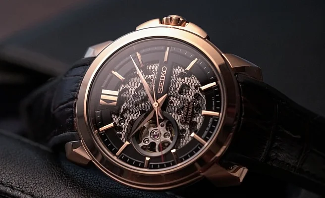Seiko Premier Automatic Open Heart Novak Djokovic Limited Edition SSA374J1