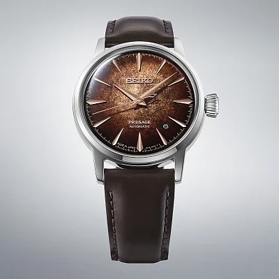 Seiko Presage Automatic Cocktail Time Whiskey Mist HCB003J1