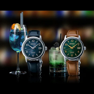 Seiko Presage Automatic Cocktail Time Old Clock SRPE43J1