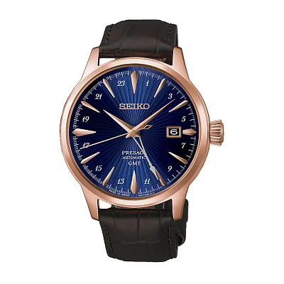 Seiko Presage Automatic GMT Cocktail Time Corcovado HCB005J1