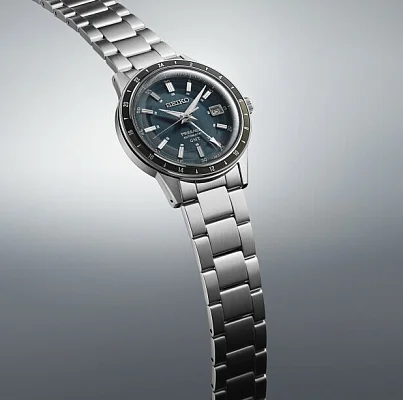 Seiko Presage Automatic GMT Style 60s SSK009J1