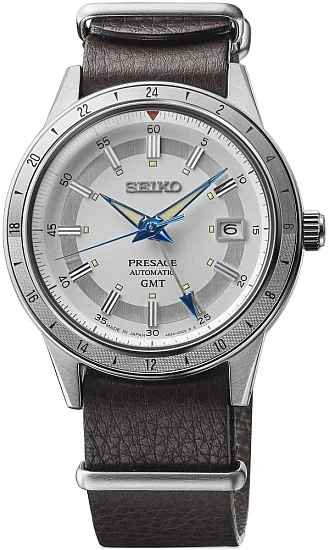 Seiko Presage Automatic GMT Style 60's Watchmaking 110th Anniversary Limited Edition SSK015J1