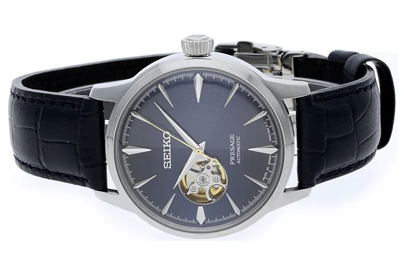 Seiko Presage Automatic Open-Heart Cocktail Time Blue Moon SSA405J1