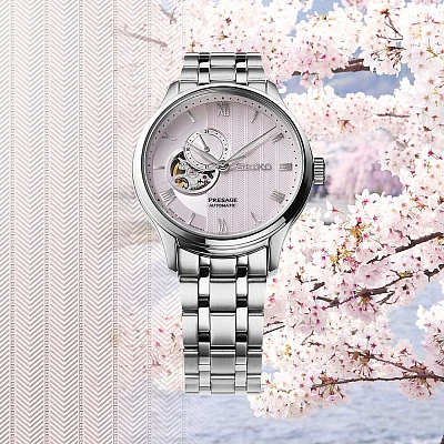Seiko Presage Automatic Open-Heart Japanese Garden Series SSA465J1