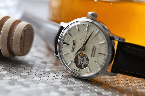 Seiko Presage Automatic Open-Heart Star Bar Limited Edition SSA409J1