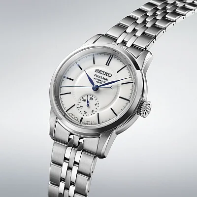 Seiko Presage Classic Series Automatic GMT Enamel Dial SPB445J1