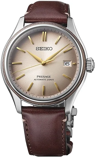 Seiko Presage Classic Series Automatic Upcycled Leather Strap Limited Edition SPB529J1