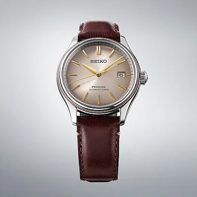 Seiko Presage Classic Series Automatic Upcycled Leather Strap Limited Edition SPB529J1