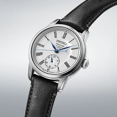 Seiko Presage Prestige Line Automatic Craftsmanship Series Enamel White Dial SPB495J1