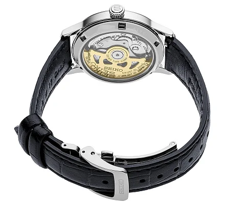 Seiko Presage Lady Automatic Open-Heart Cocktail Time Blue Moon SSA785J1