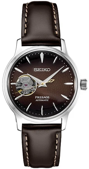 Seiko Presage Lady Automatic Open-Heart Cocktail Time The Stinger SSA783J1