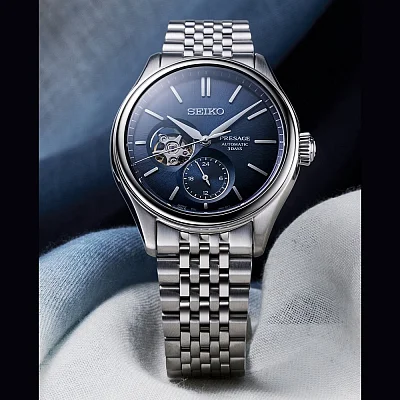 Seiko Presage Prestige Line Automatic Classic Series Open-Heart SPB527J1