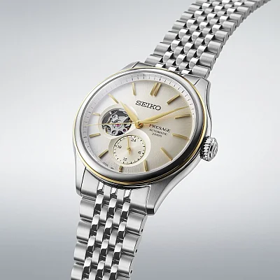 Seiko Presage Prestige Line Automatic Classic Series Open-Heart SPB480J1