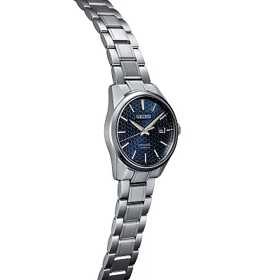 Seiko Presage Prestige Line Automatic Sharp Edged Aitestu Blue Dial SPB167J1