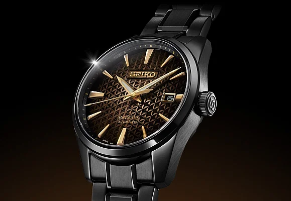 Seiko Presage Prestige Line Automatic Sharp Edged 140th Anniversary Limited Edition Set SPB205J1