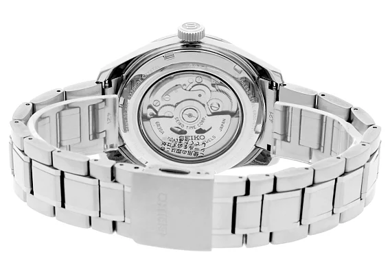 Seiko Presage Prestige Line Automatic Sharp Edged Shrioneri White Dial SPB165J1