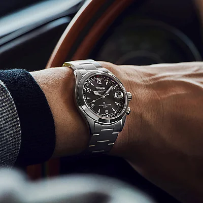 Seiko Prospex Land Automatic Alpinist 39mm Black Dial SPB505J1