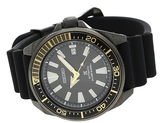 Seiko Prospex Sea Diver Samurai Automatic Black-Gold SRPB55K1
