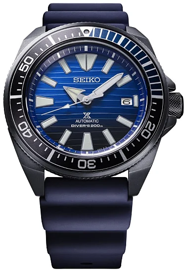 Seiko Prospex Sea Diver Samurai Automatic Black Save the Ocean Special Edition SRPD09K1
