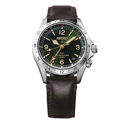 Seiko Prospex Land Alpinist GMT Automatic Green Dial HBC007J1