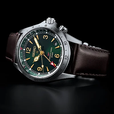 Seiko Prospex Land Alpinist GMT Automatic Black Dial HBC007J1