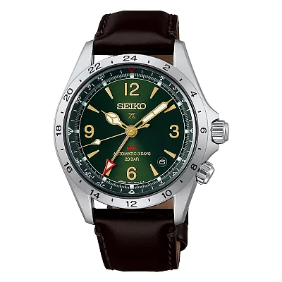 Seiko Prospex Land Alpinist GMT Automatic Black Dial HBC007J1