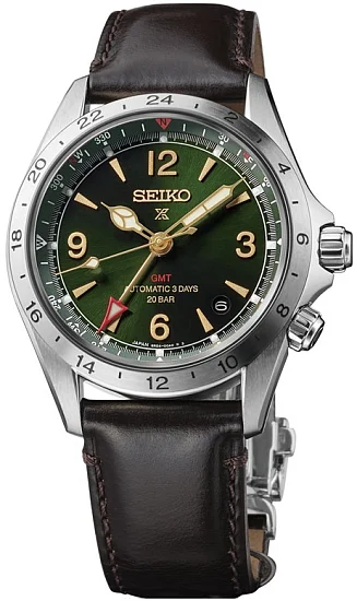Seiko Prospex Land Alpinist GMT Automatic Black Dial HBC007J1